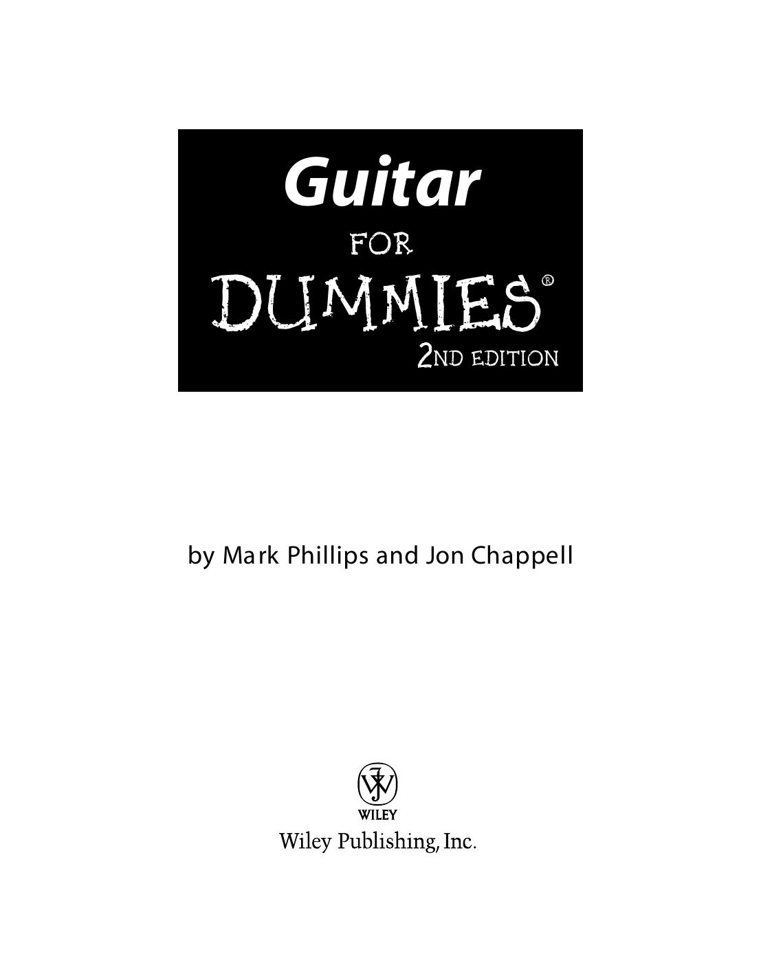Guitar for Dummies ISBN - 0764599046