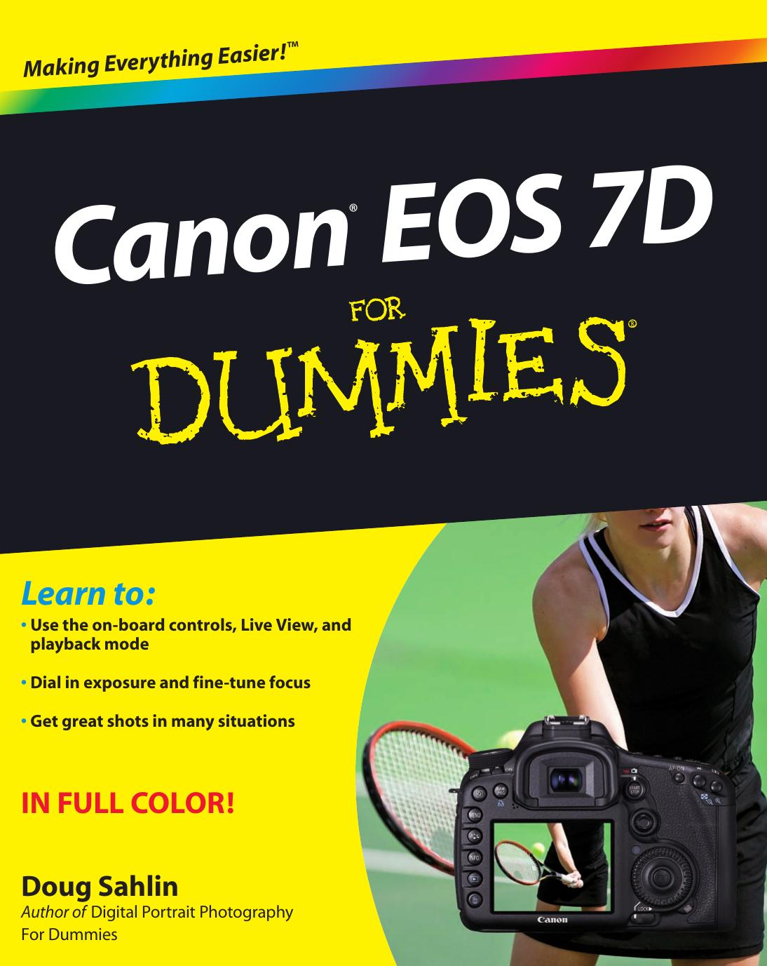 Canon EOS 7D for Dummies