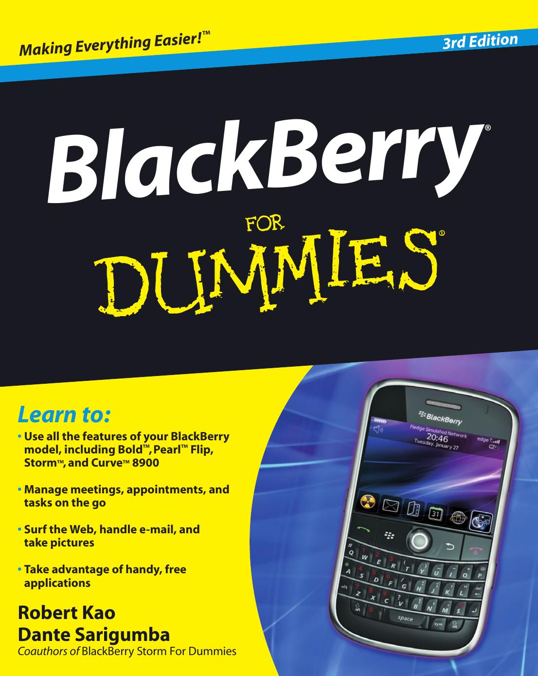 Blackberry for Dummies ISBN