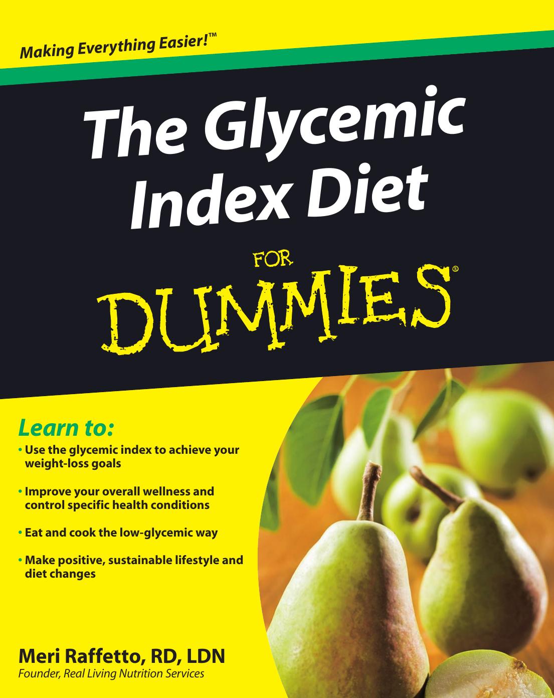 The Glycemic Index Diet for Dummies