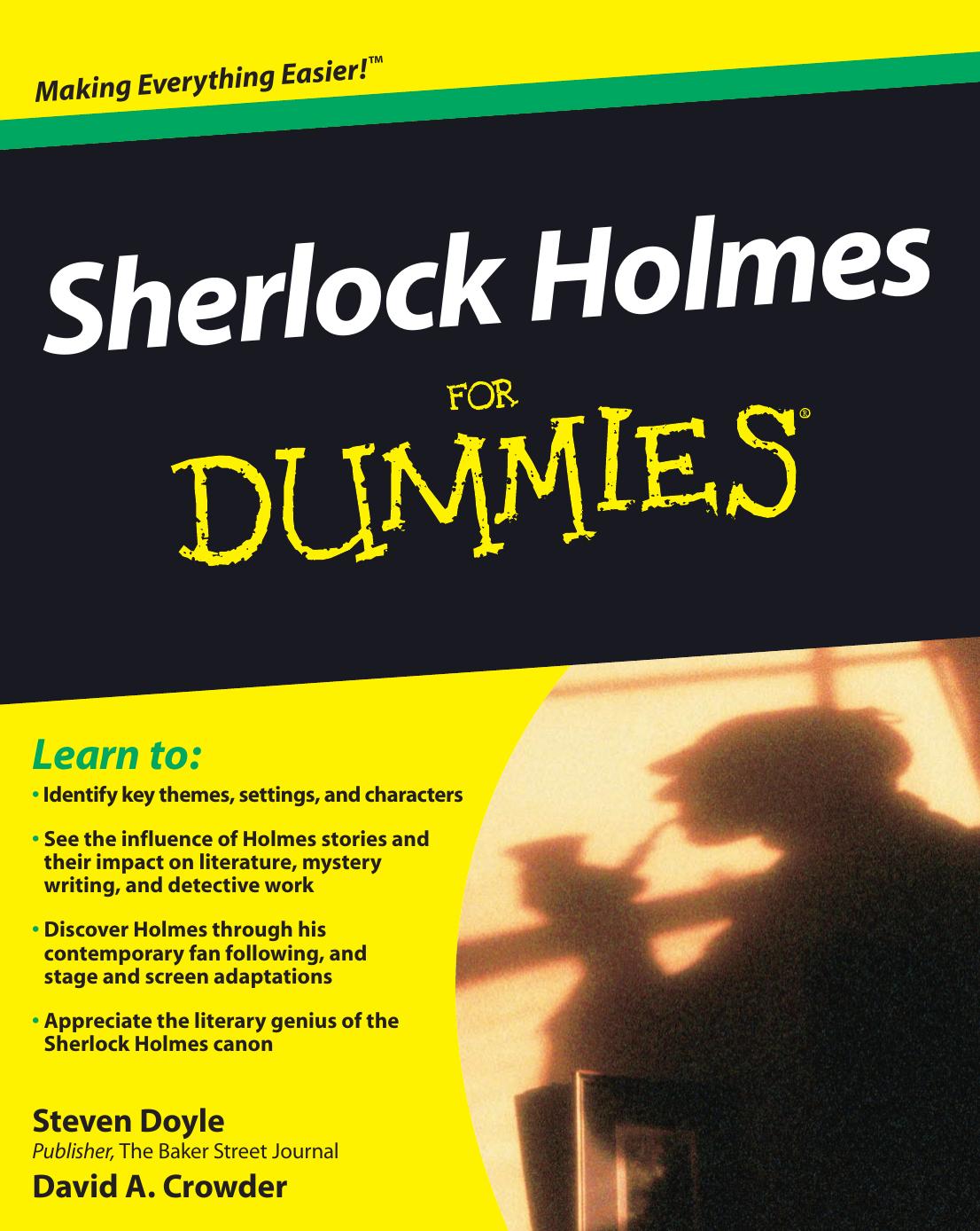 Sherlock Holmes for Dummies