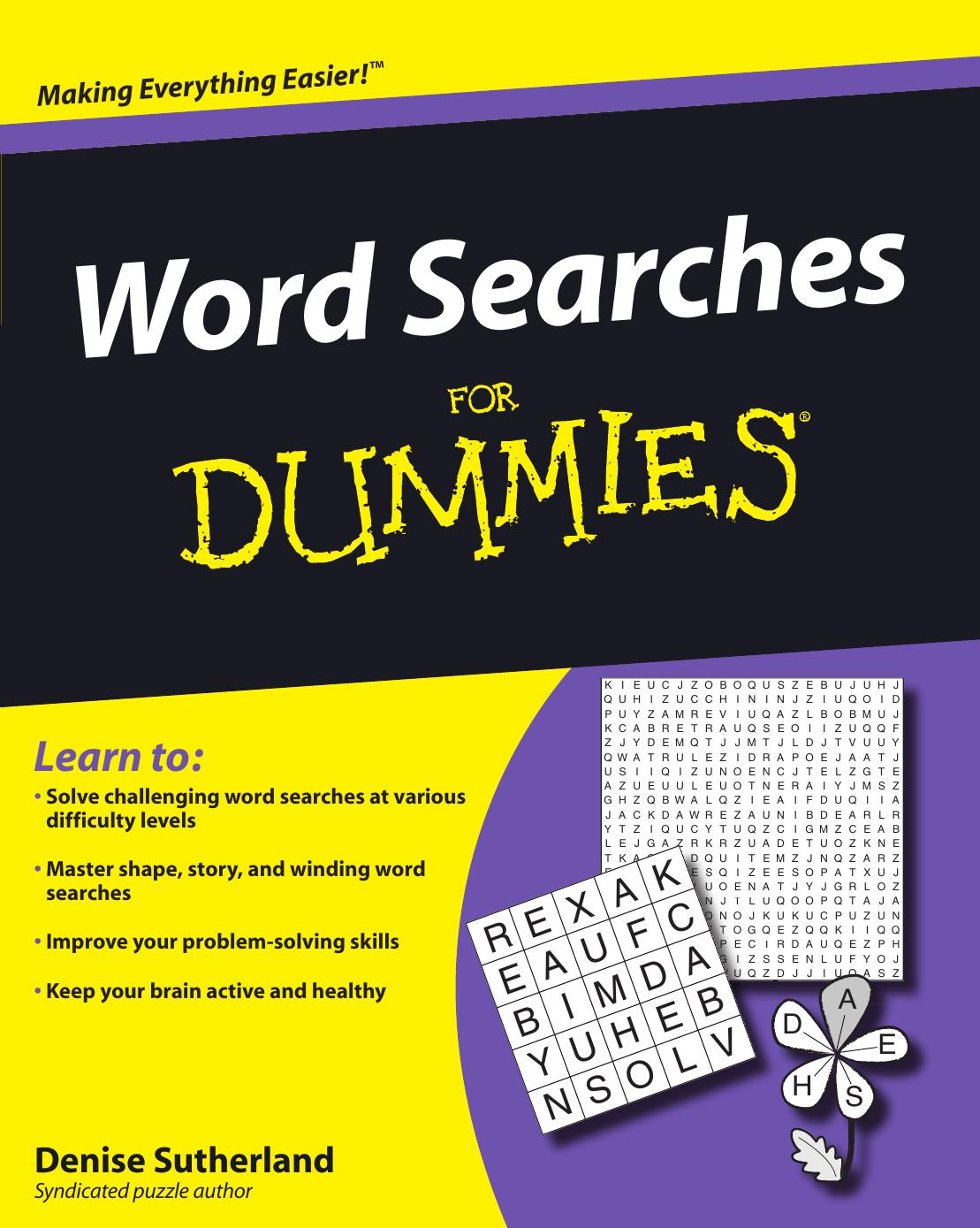 Word Searches for Dummies