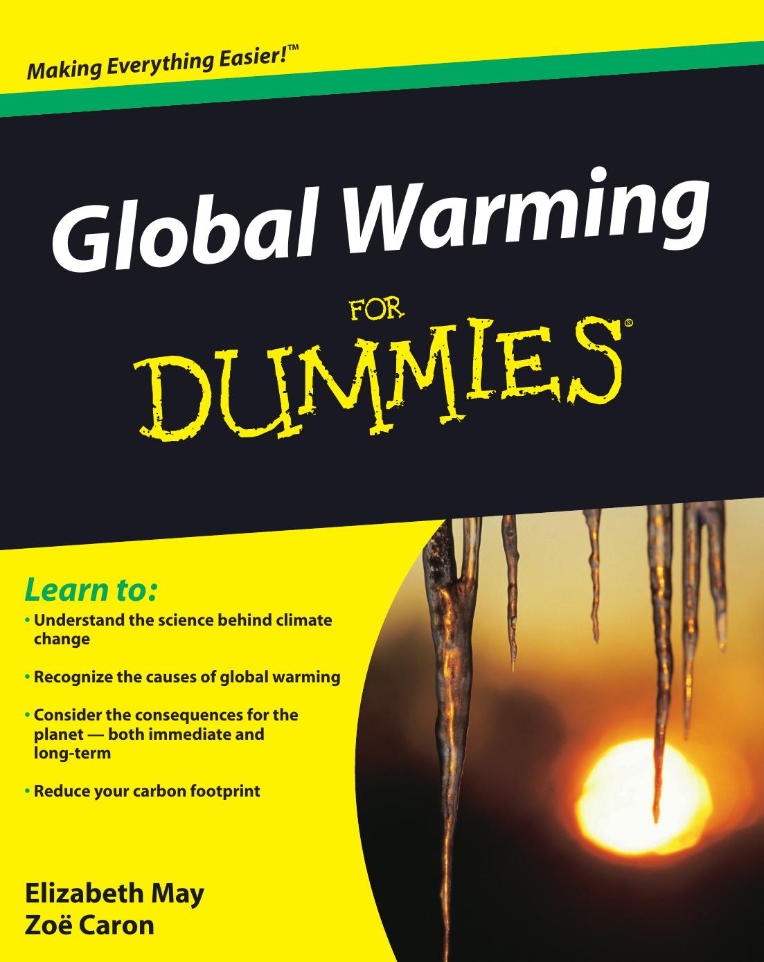 Global Warming for Dummies ISBN - 0470840986