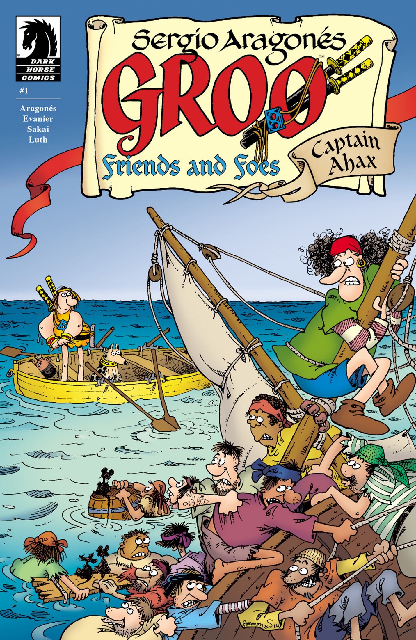 Groo - Friends and Foes 01 (of 12) (2015)