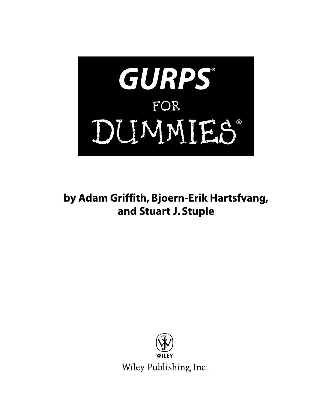 GURPS for Dummies