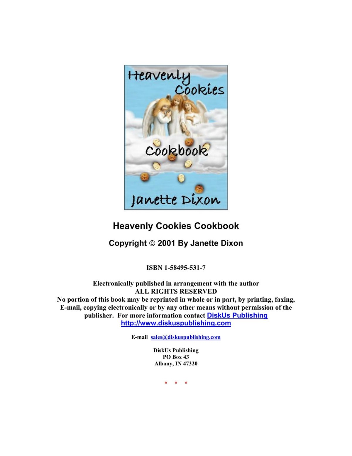 Heavenly Cookies