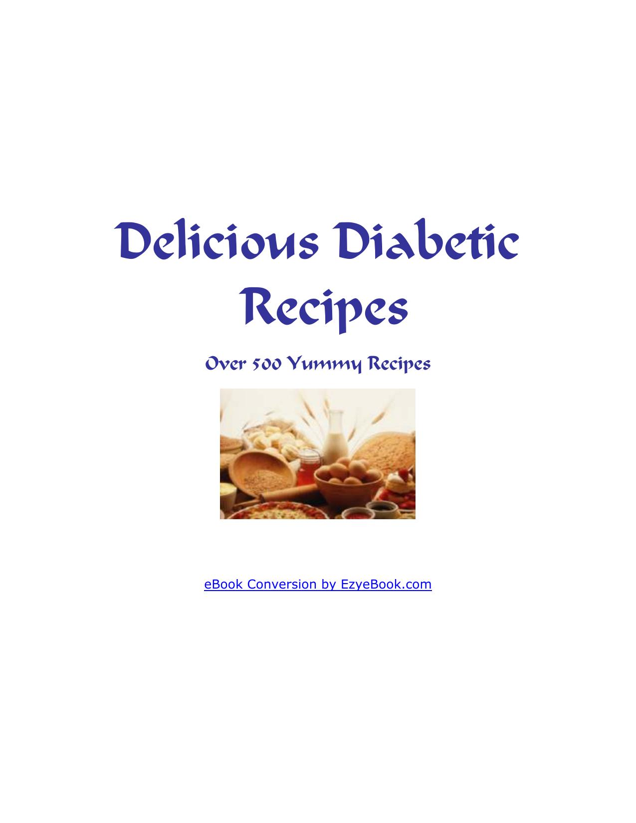 Delicious Diabetic
