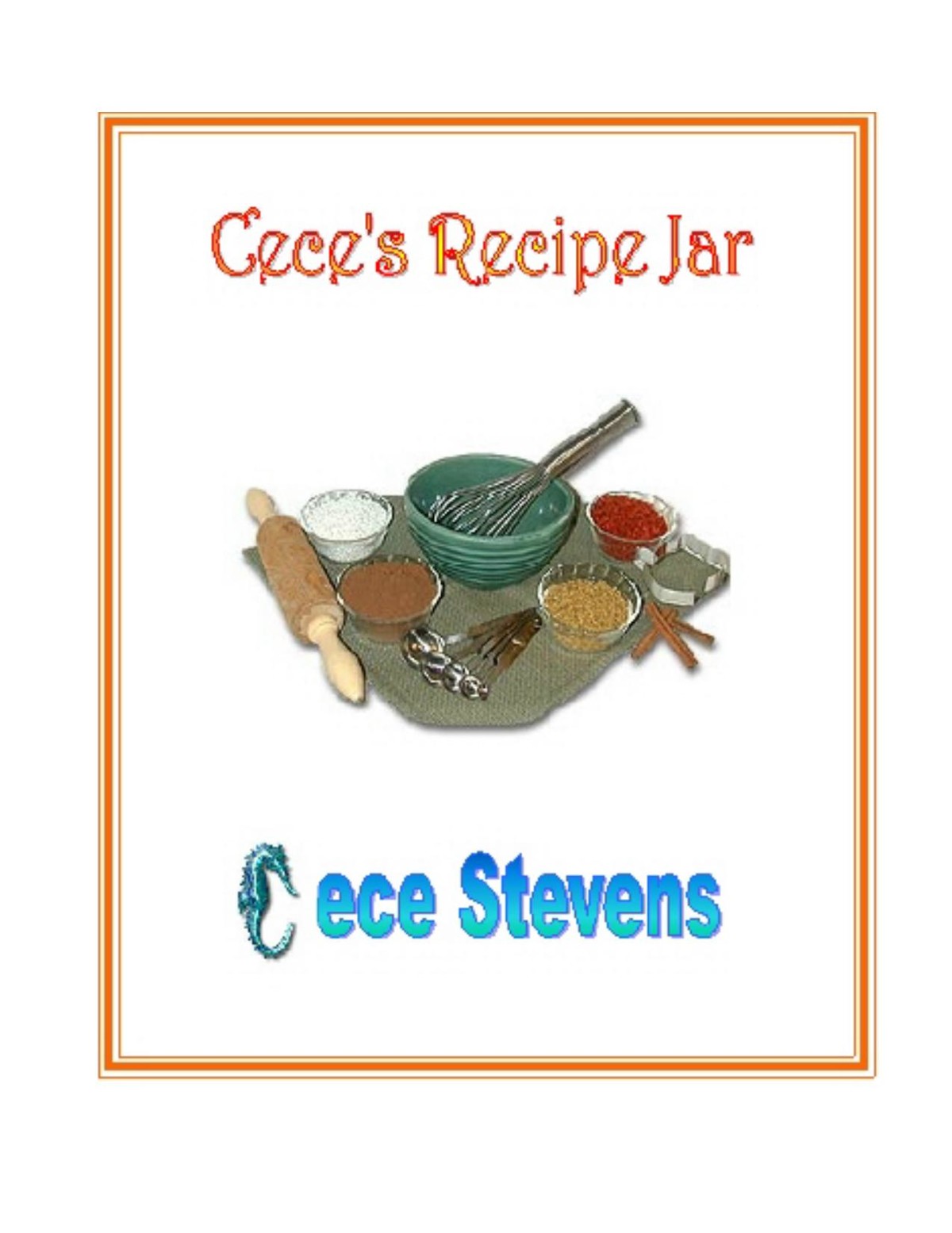 Ceces Recipe Jar