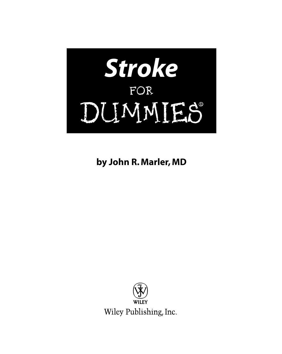 Stroke for Dummies