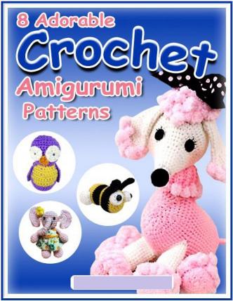 Eight Adorable crochet Amigurum