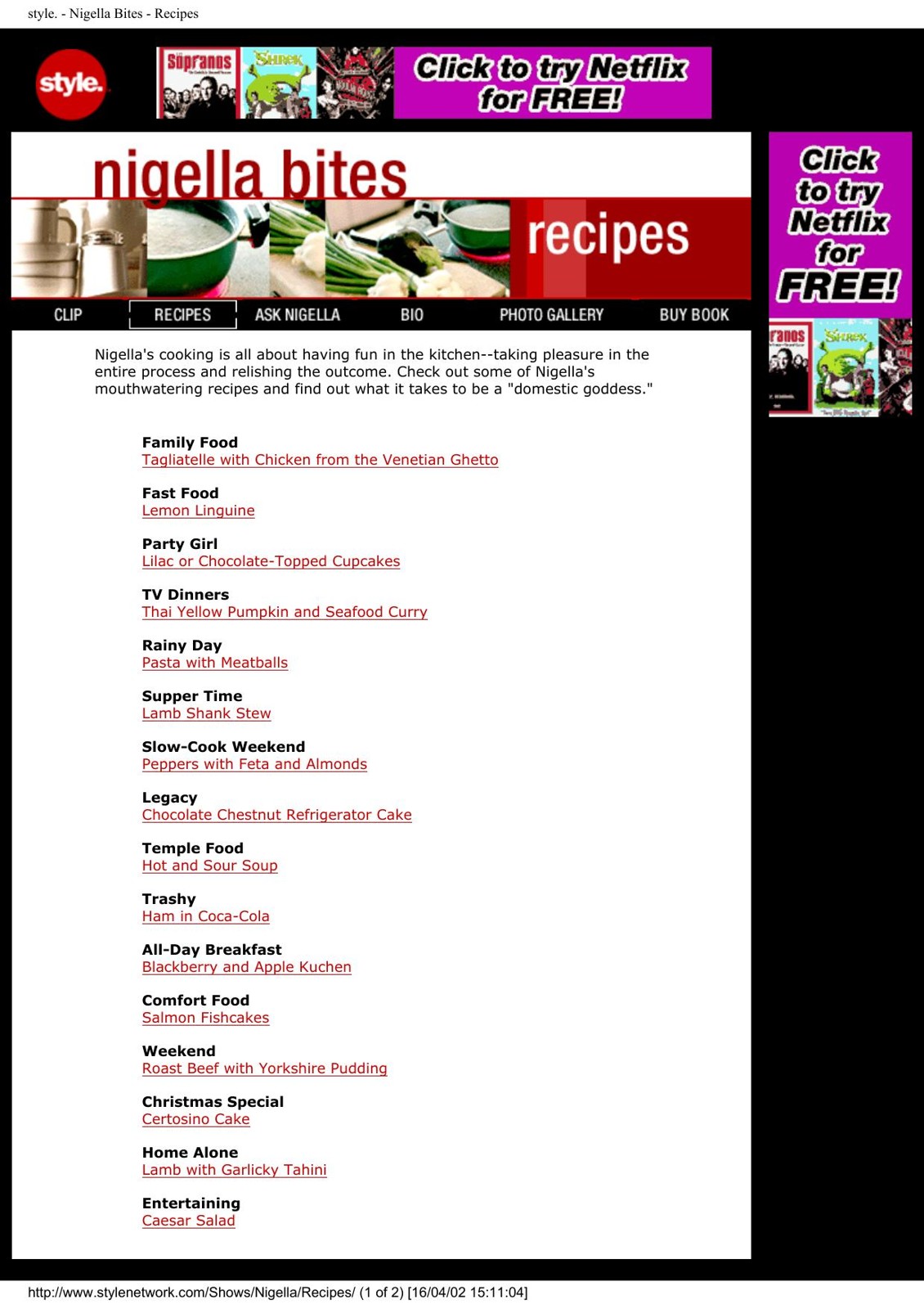 style. - Nigella Bites - Recipes