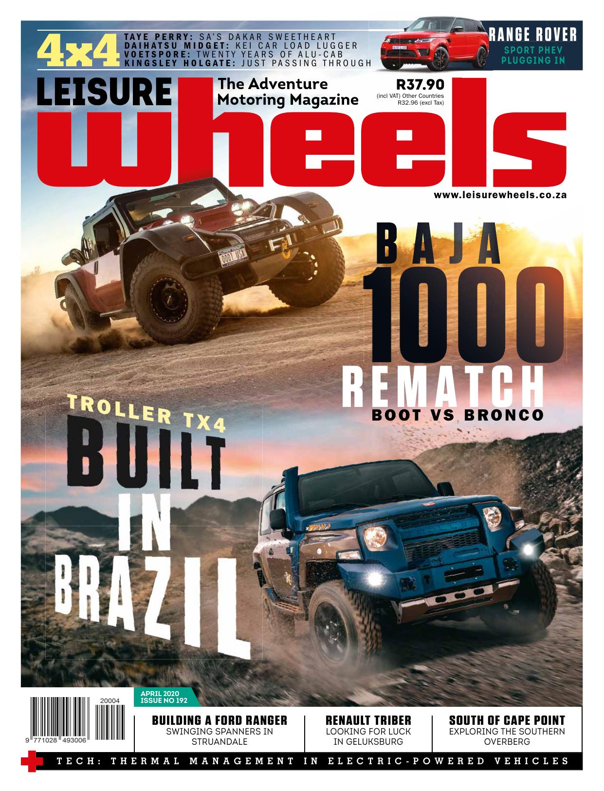 Leisure Wheels April 2020