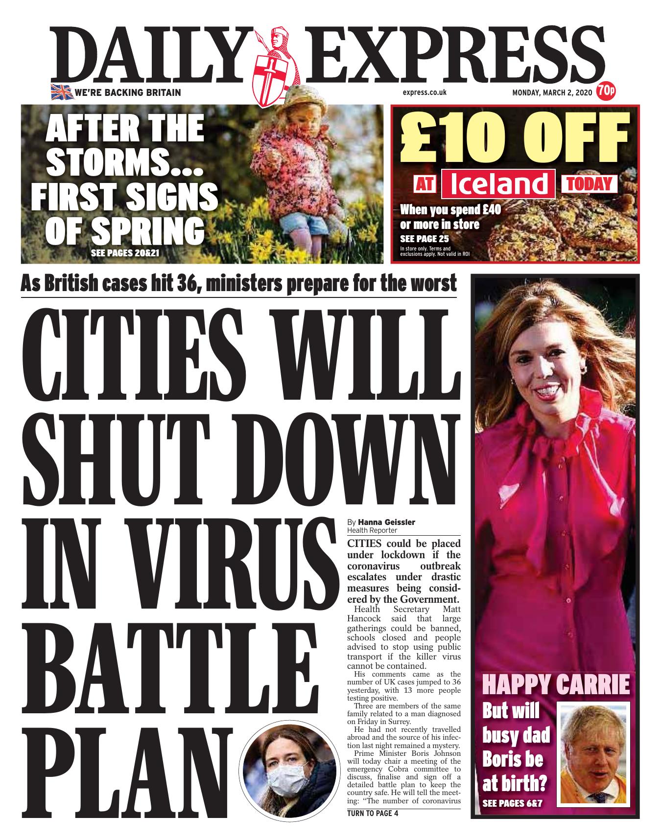 Daily Express [2020.03.02]