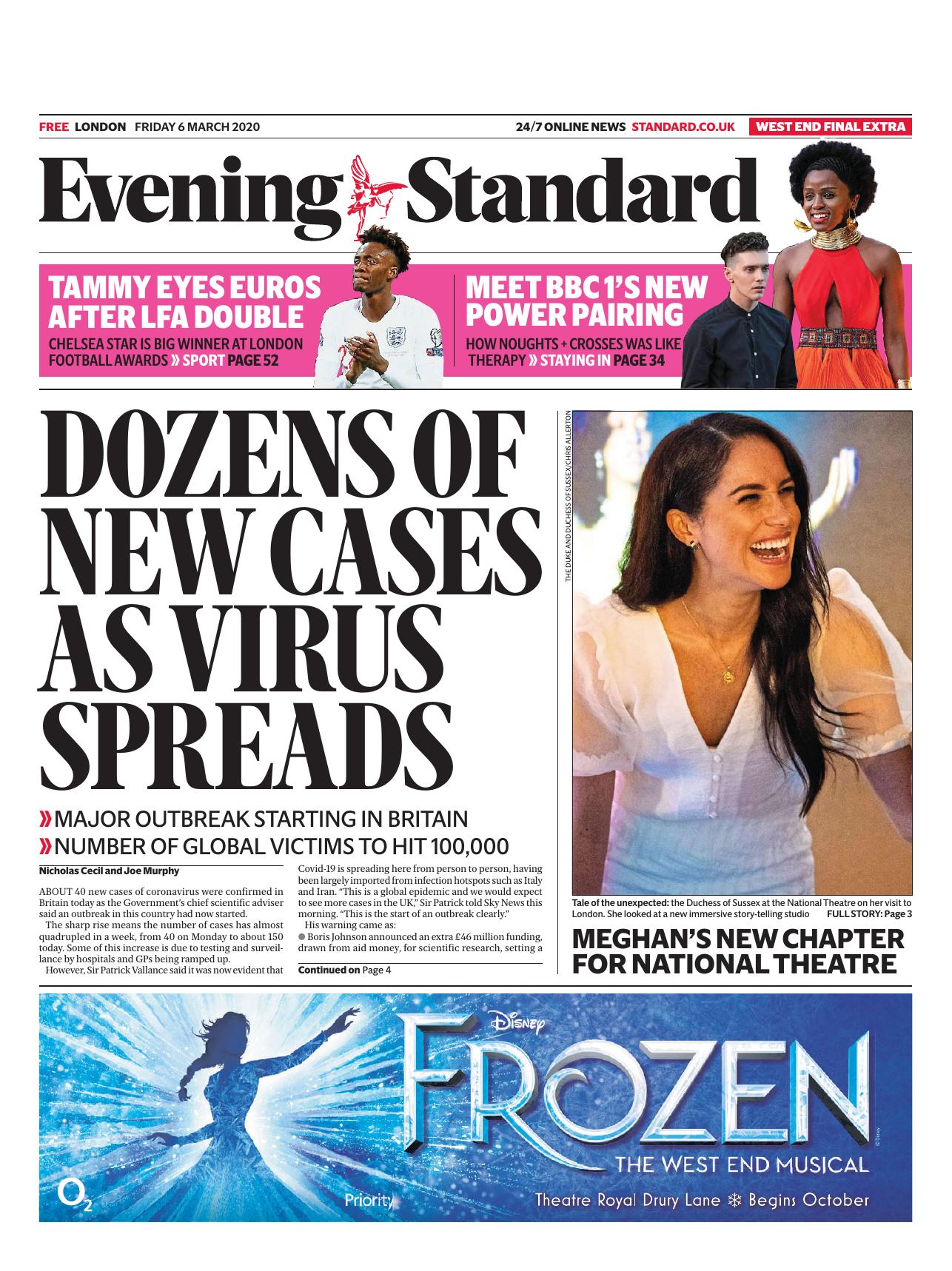 London Evening Standard [2020.03.06]