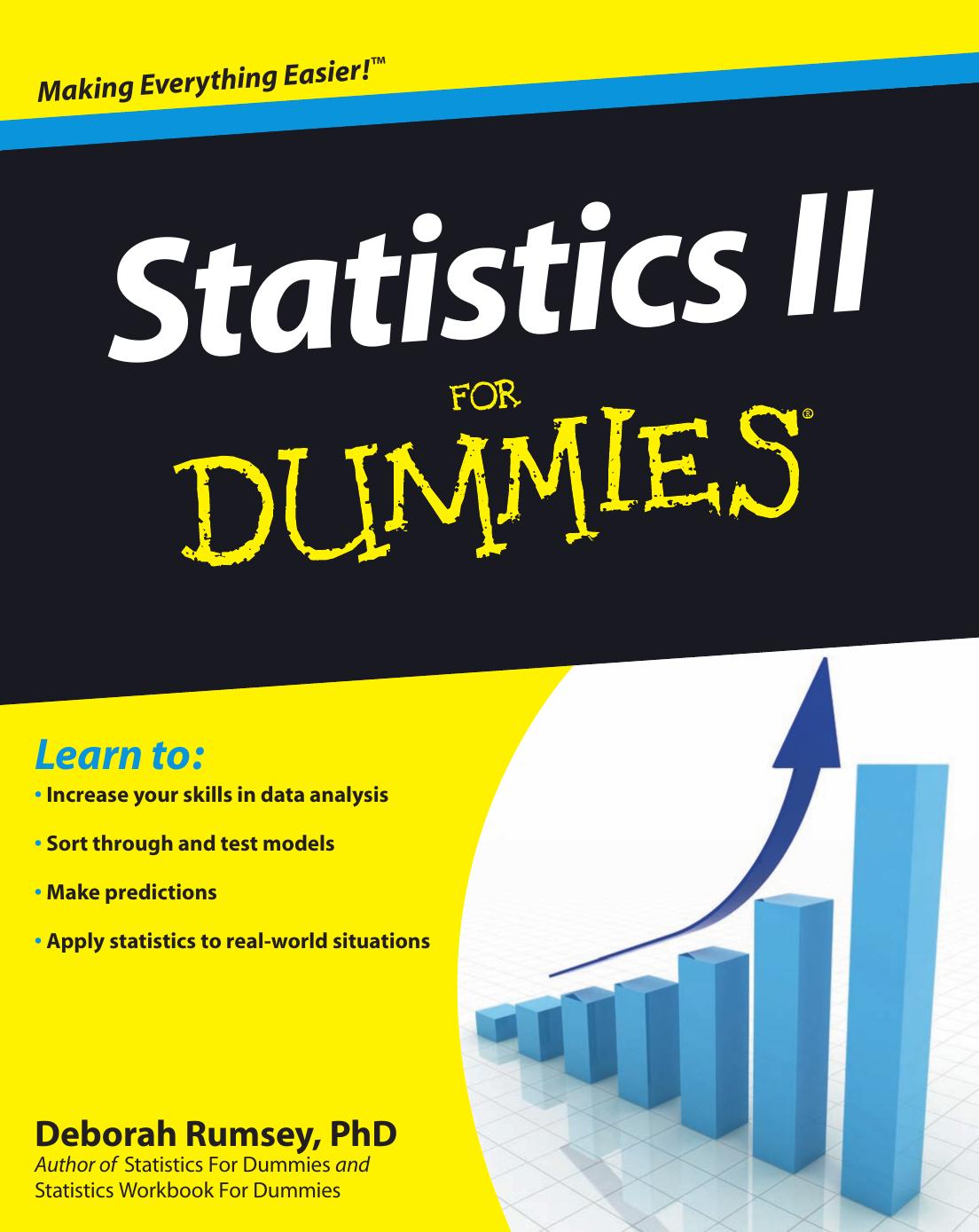 Statistics II for Dummies ISBN