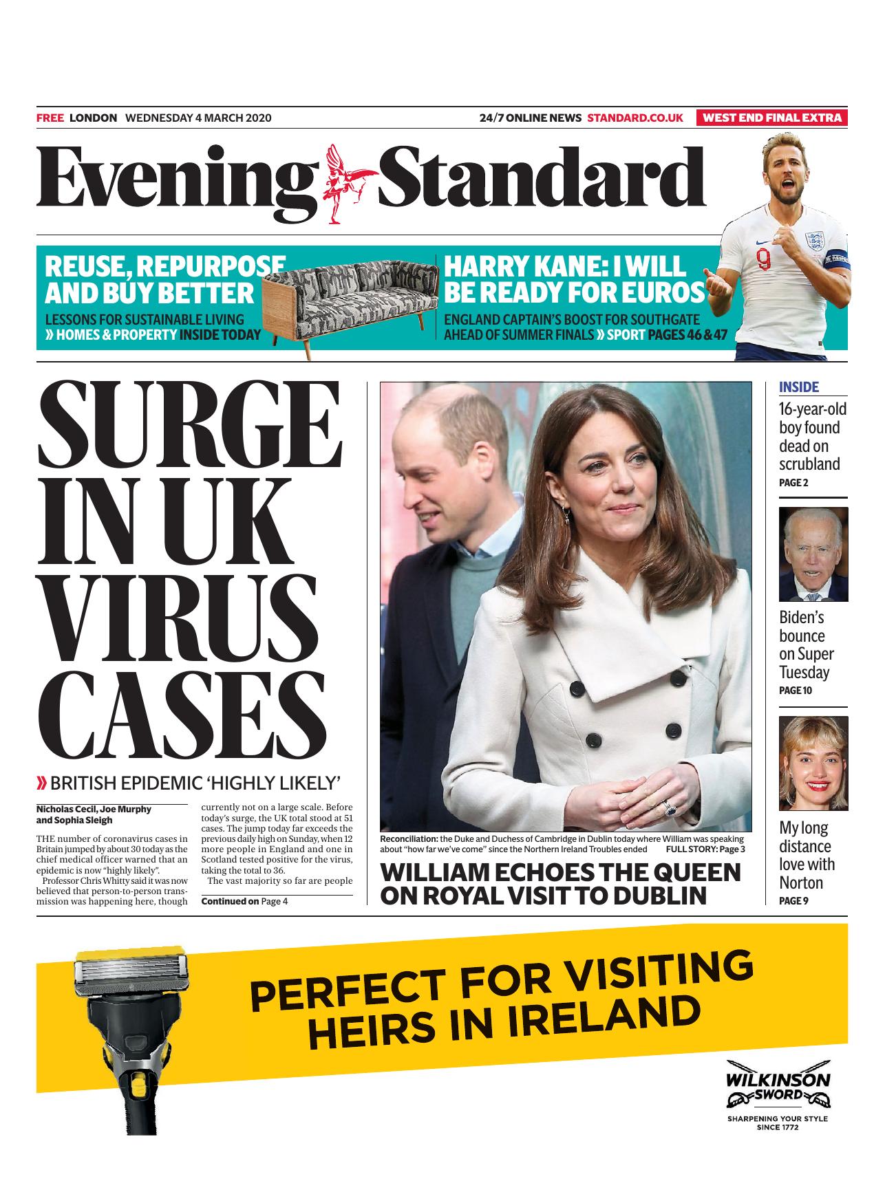 London Evening Standard [2020.03.04]