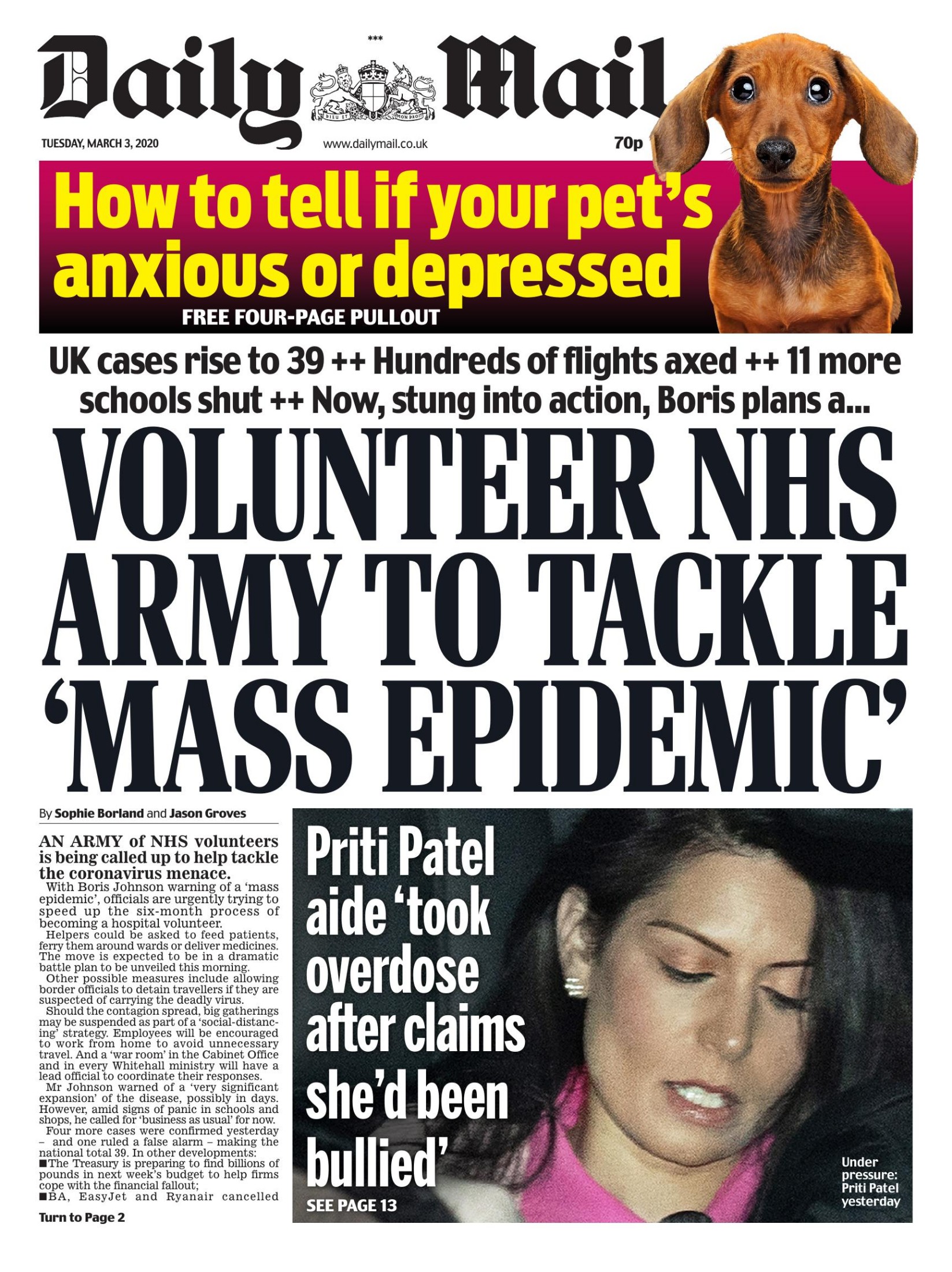 Daily Mail [2020.03.03]
