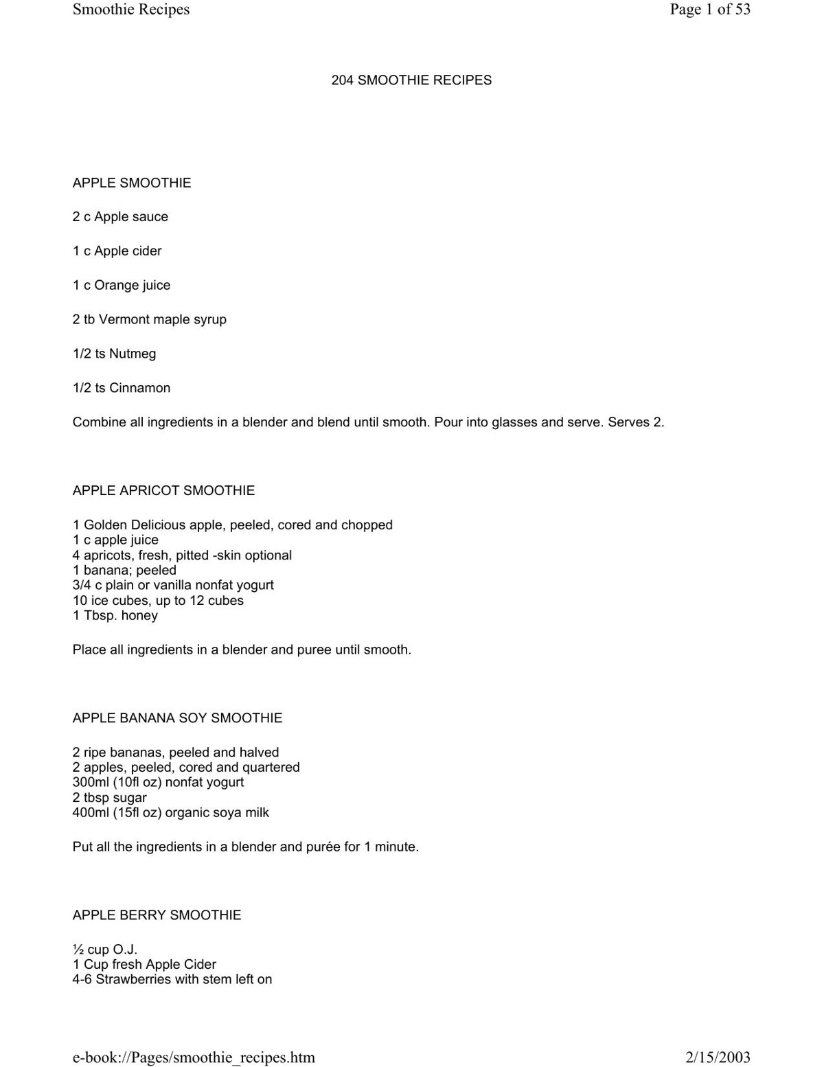 e-book://Pages/smoothie_recipes.htm