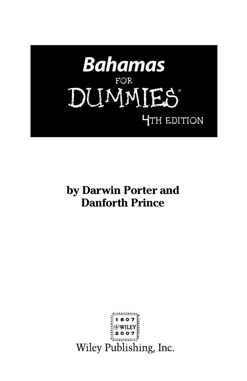 Bahamas for Dummies