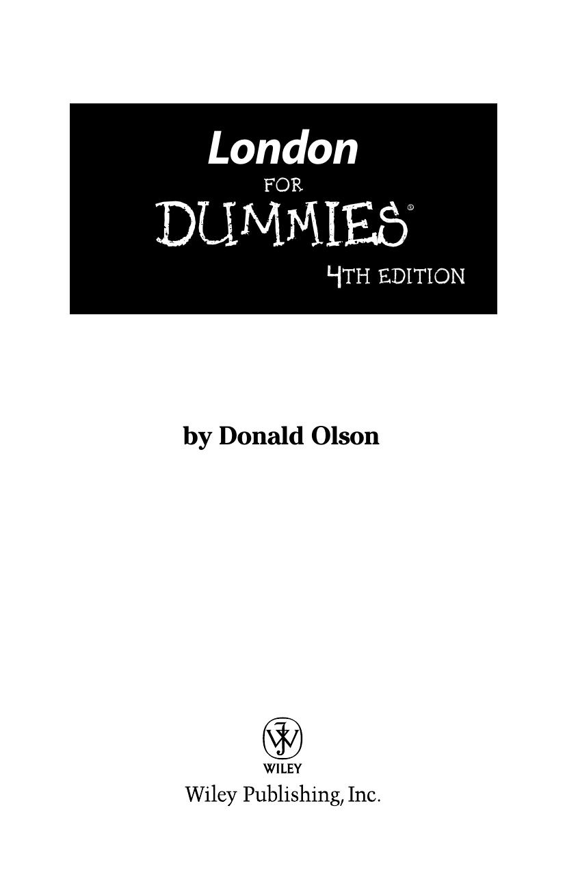 London for Dummies
