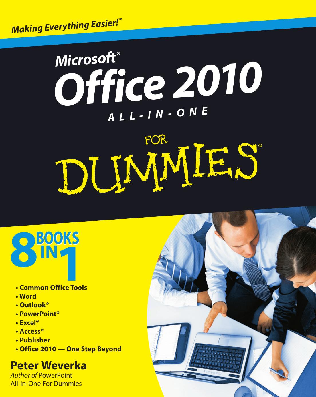 Microsoft Office 2010 All-In-One for Dummies