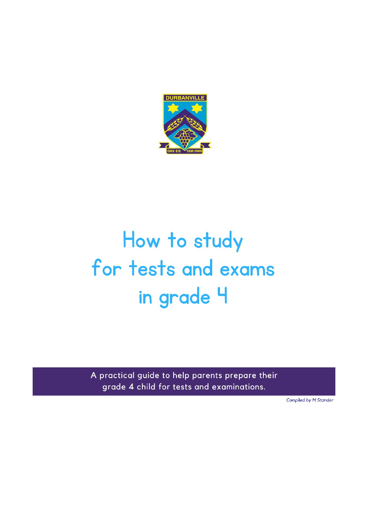 2025_How to study in grade 4 _ Parent guide