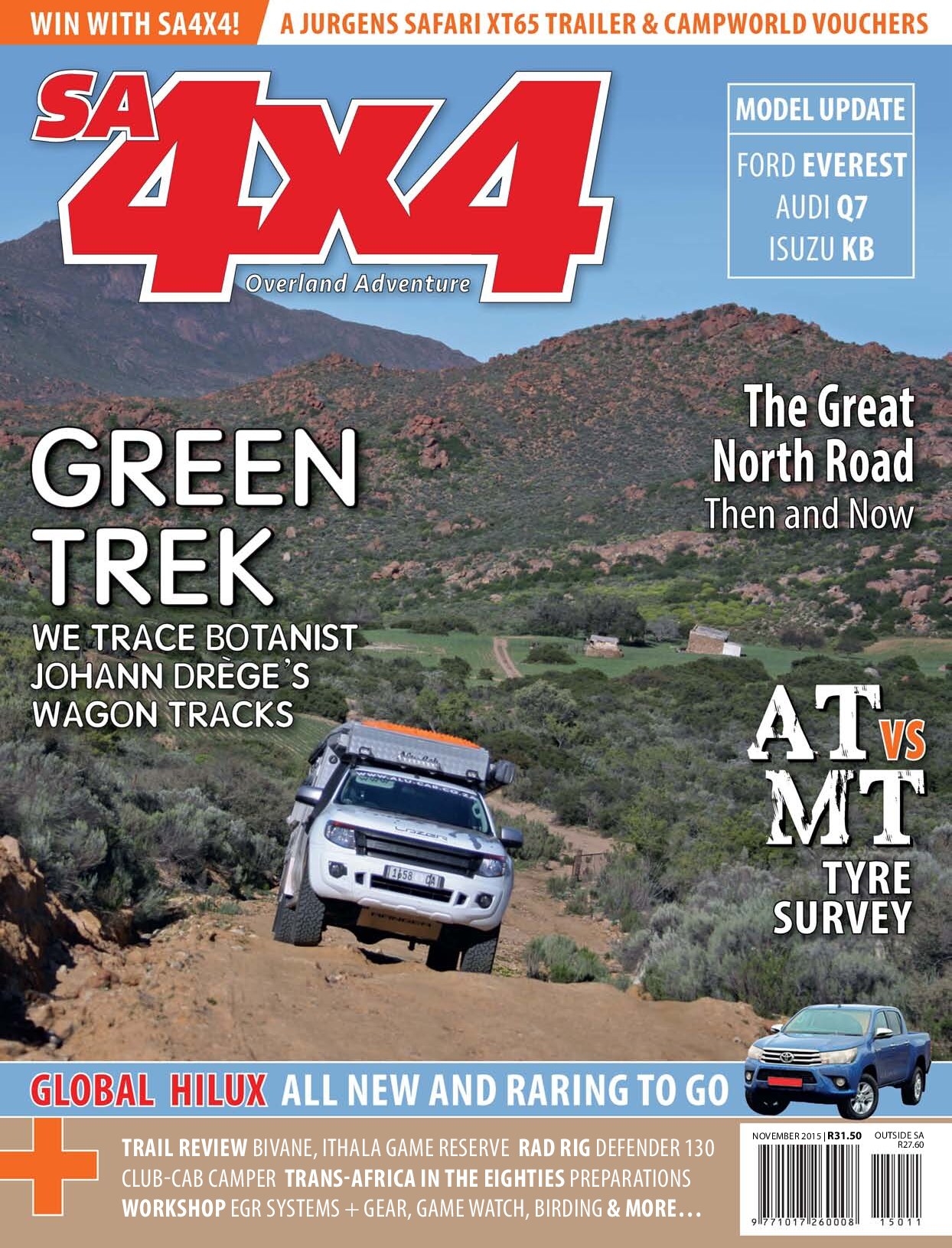 SA4x4 – November 2015