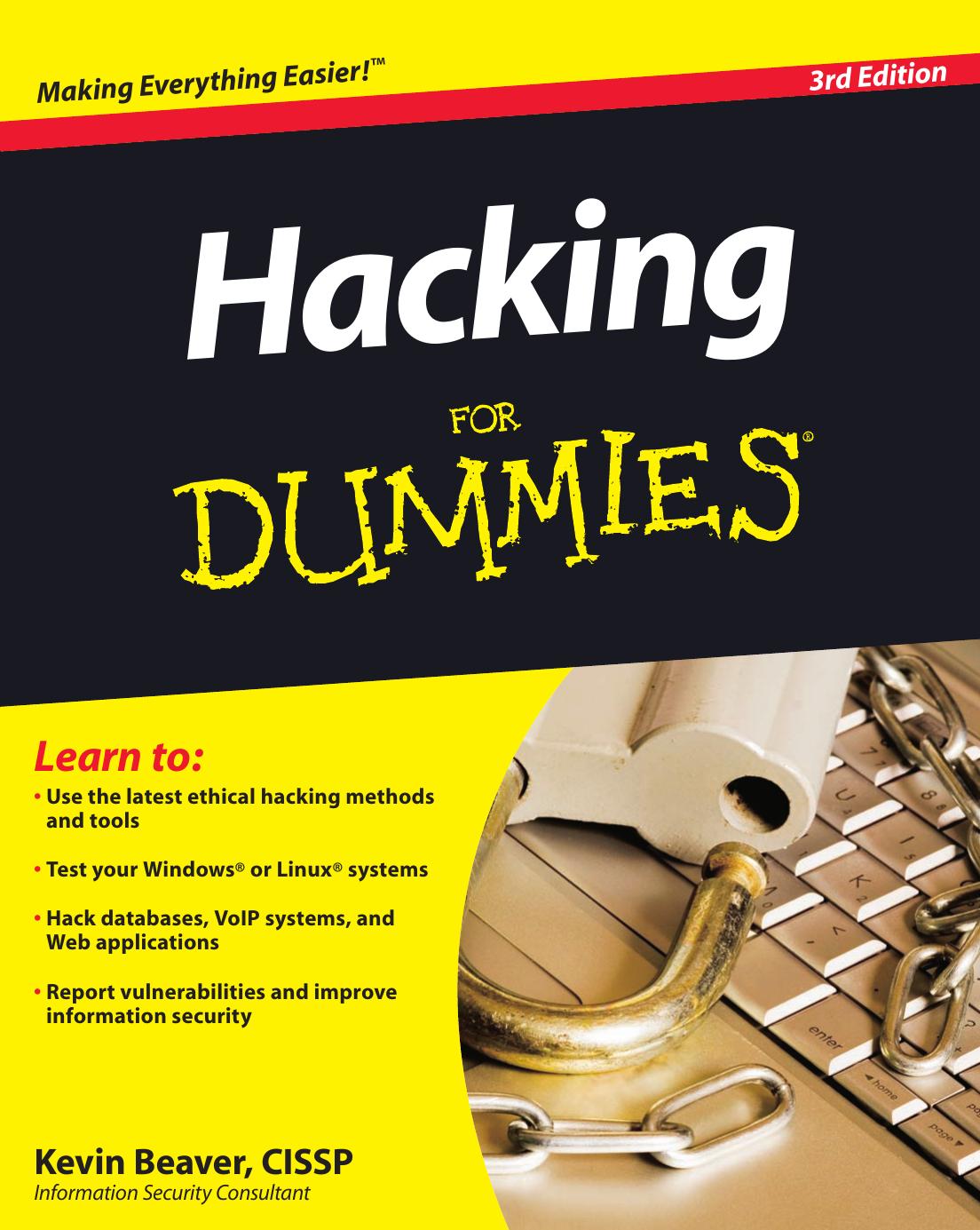 Hacking for Dummies® 3rd Edition