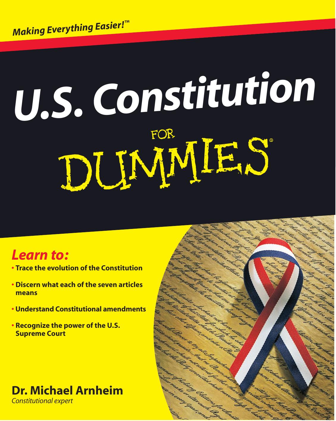 U.S. Constitution for Dummies