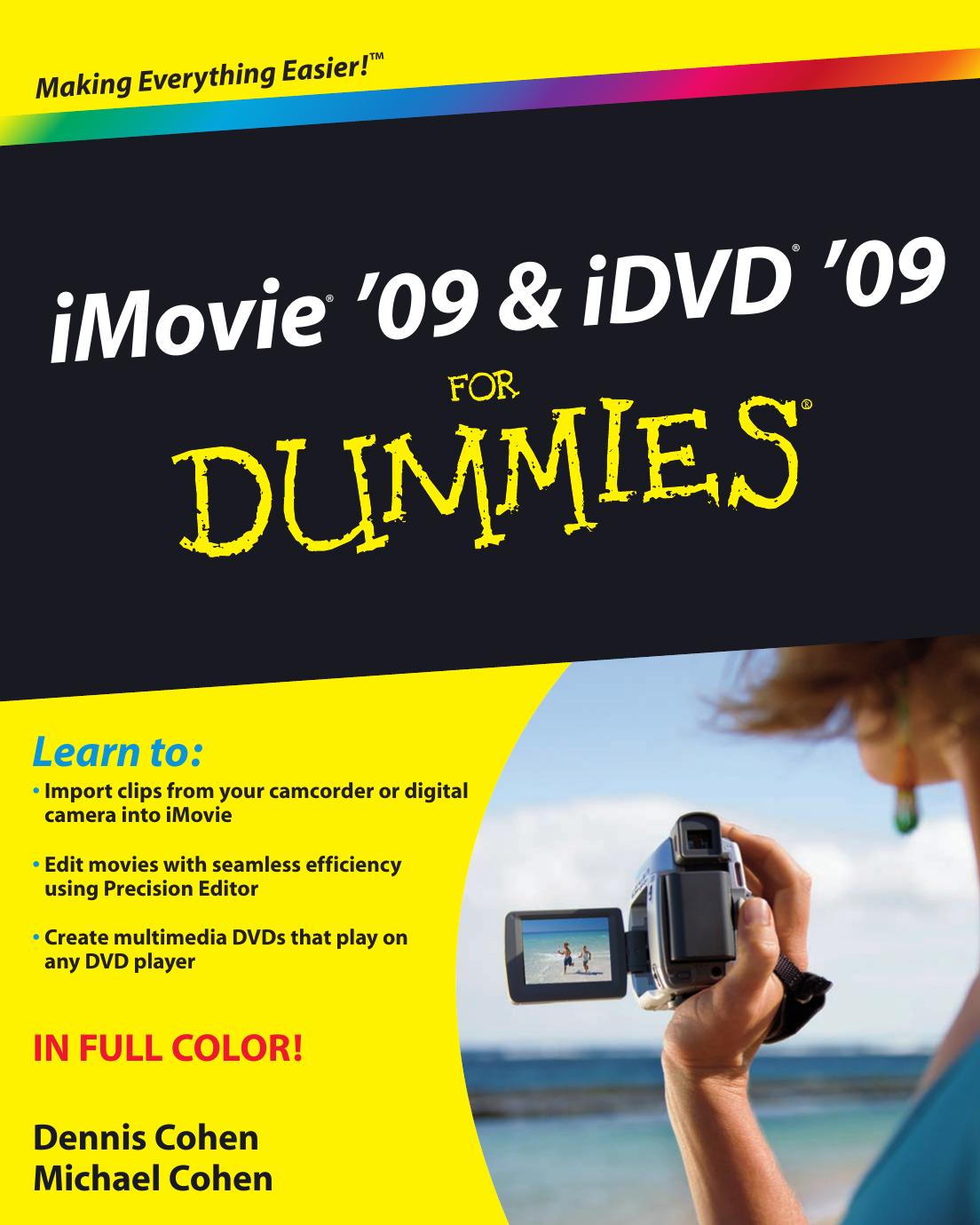 iMovie '09 & iDVD '09 for Dummies