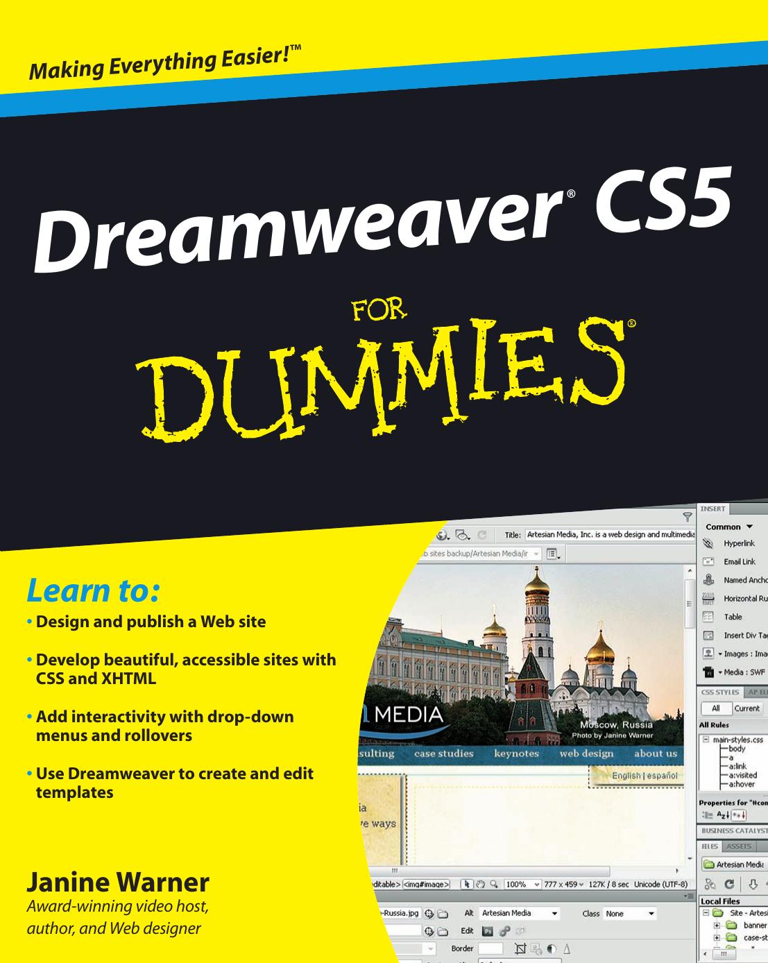 Dreamweaver CS5 for Dummies