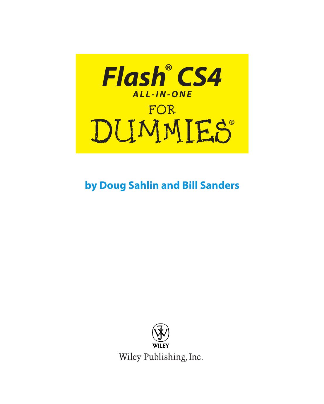 Flash CS4 for Dummies
