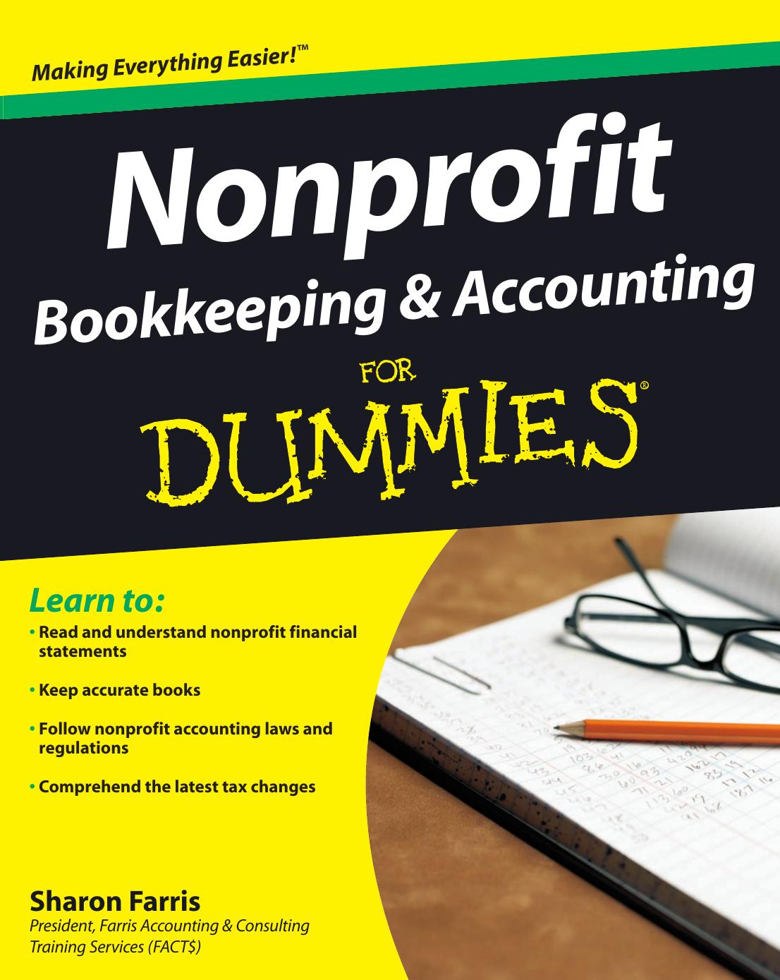 Nonprofit Bookkeeping & Accounting for Dummies ISBN