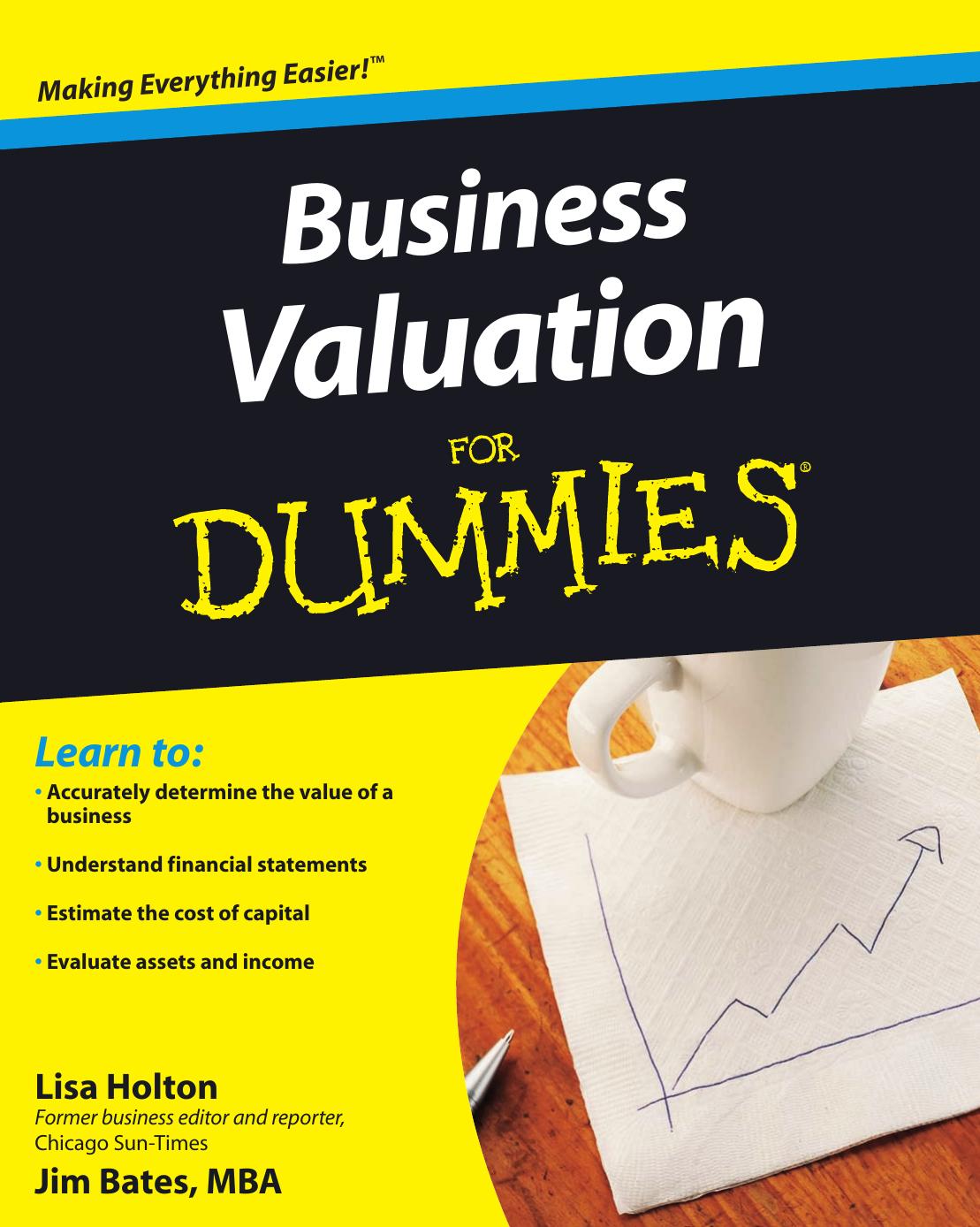 Business Valuation for Dummies ISBN