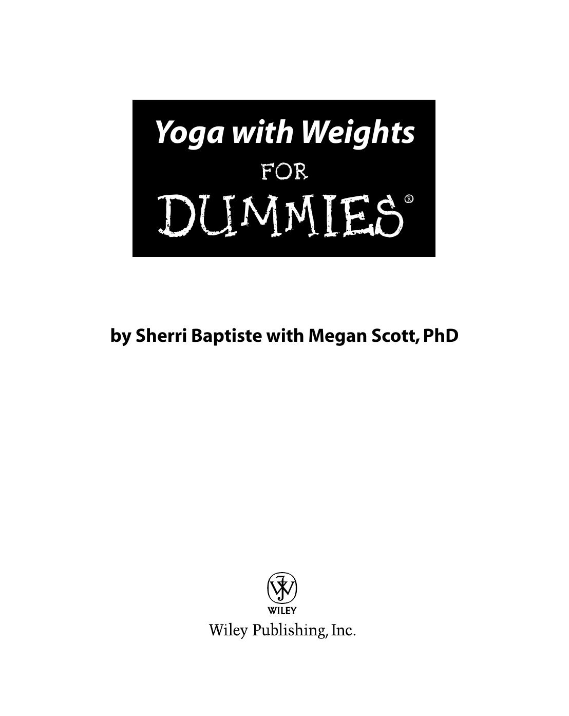 Yoga With Weights for Dummies