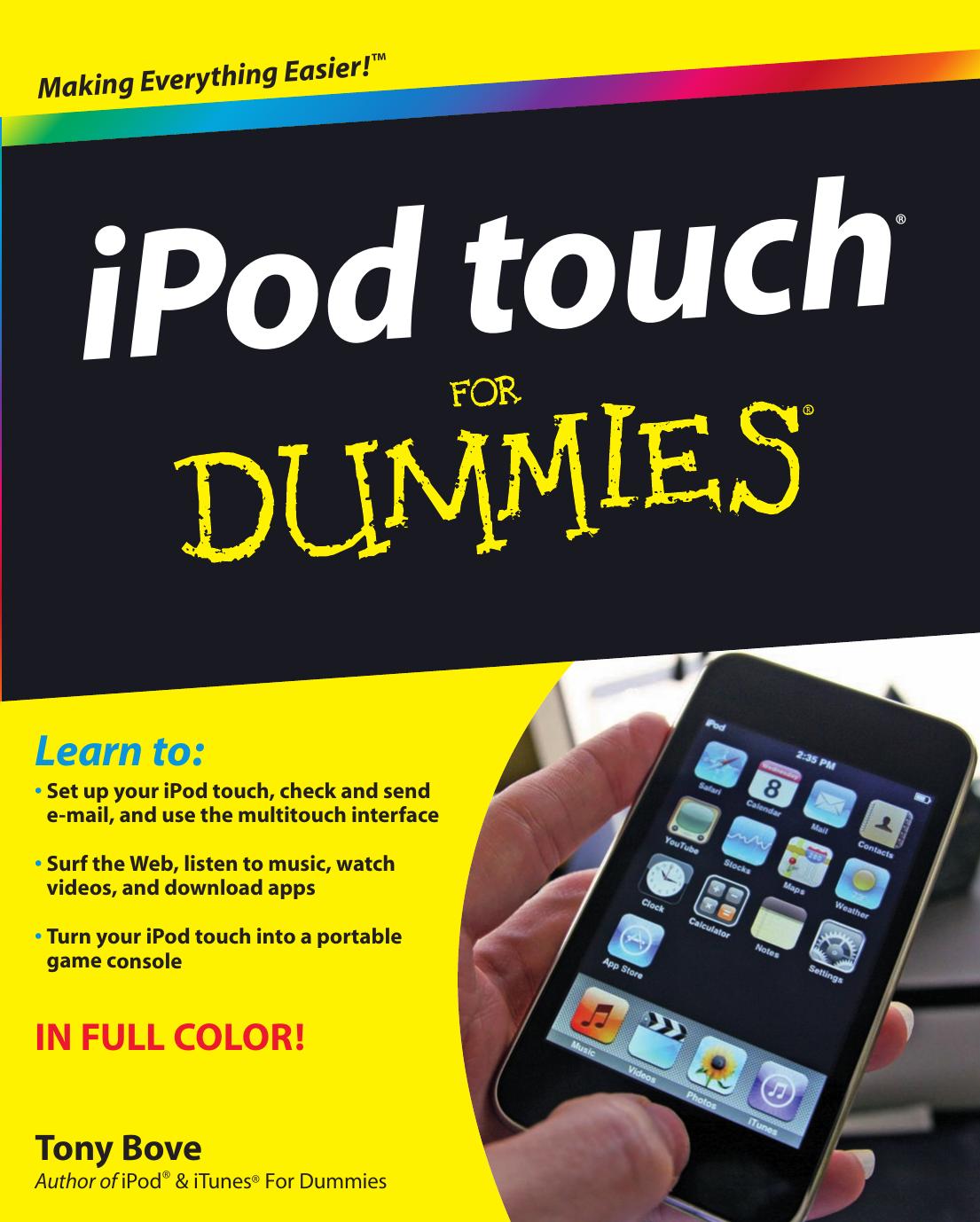 iPod Touch for Dummies ISBN