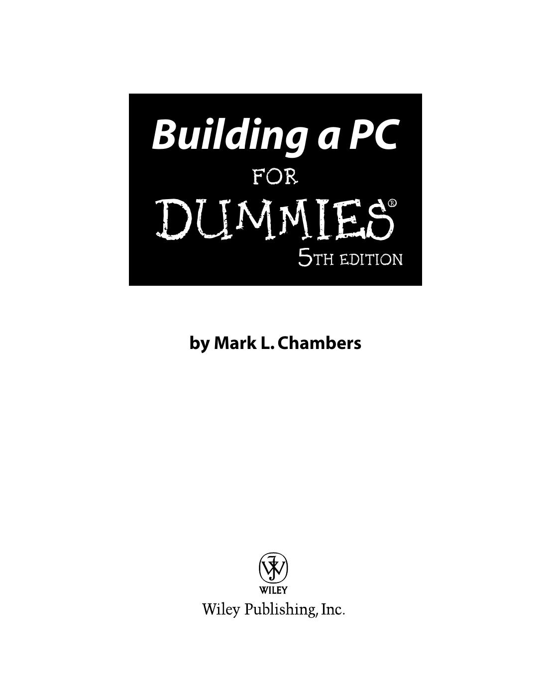 Building a PC for Dummies