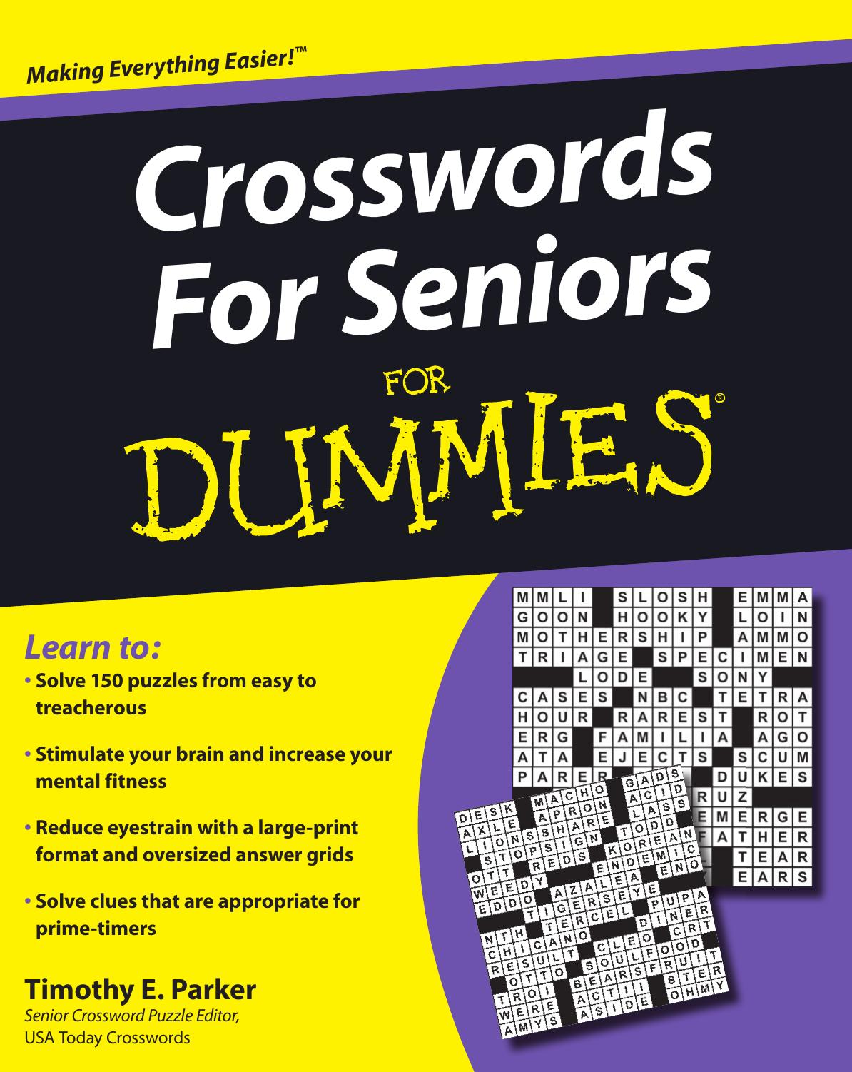 Crosswords for Seniors for Dummies