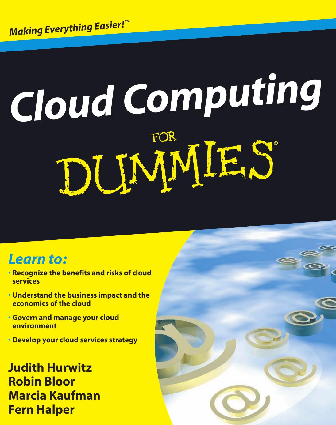 Cloud Computing For Dummies