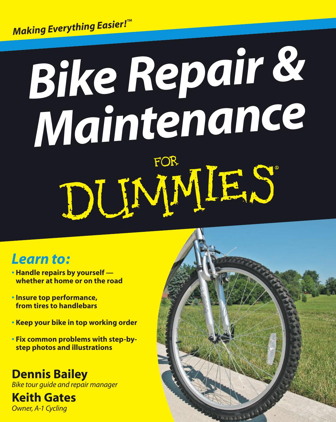 Bike Repair & Maintenance for Dummies