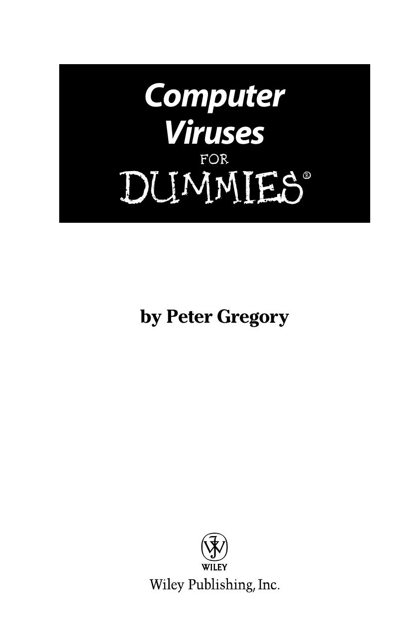 Computer Viruses for Dummies