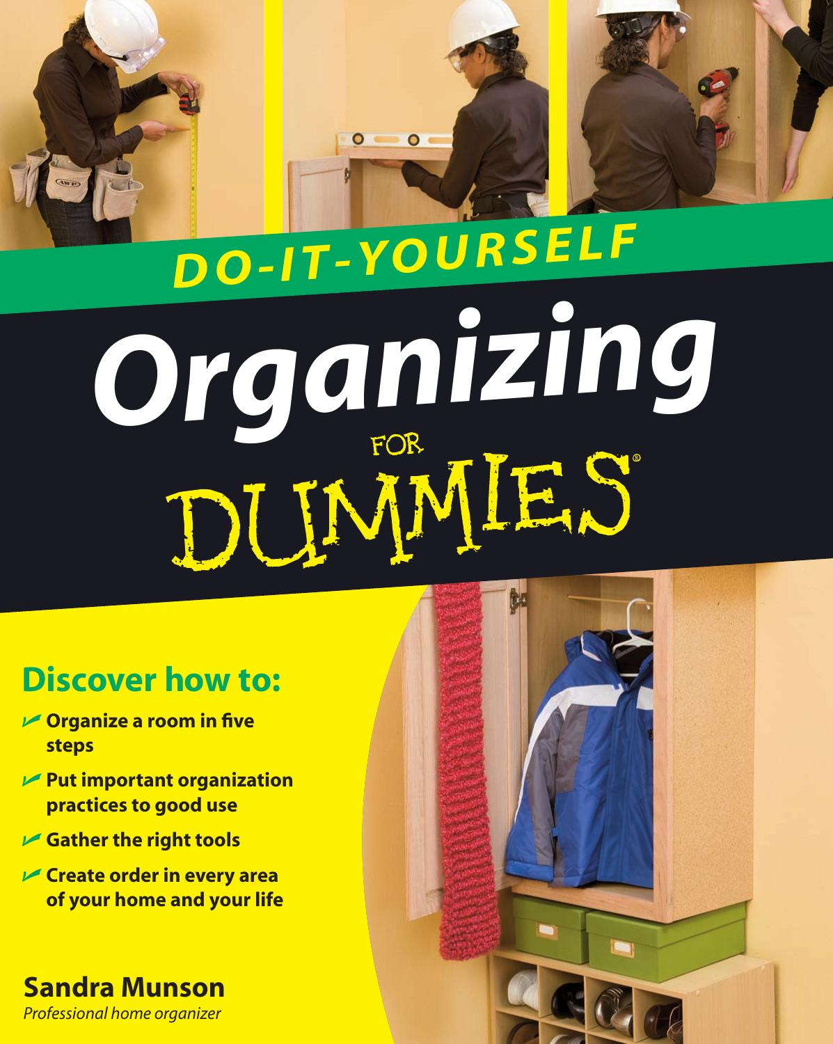 Organizing Do-It-Yourself for Dummies