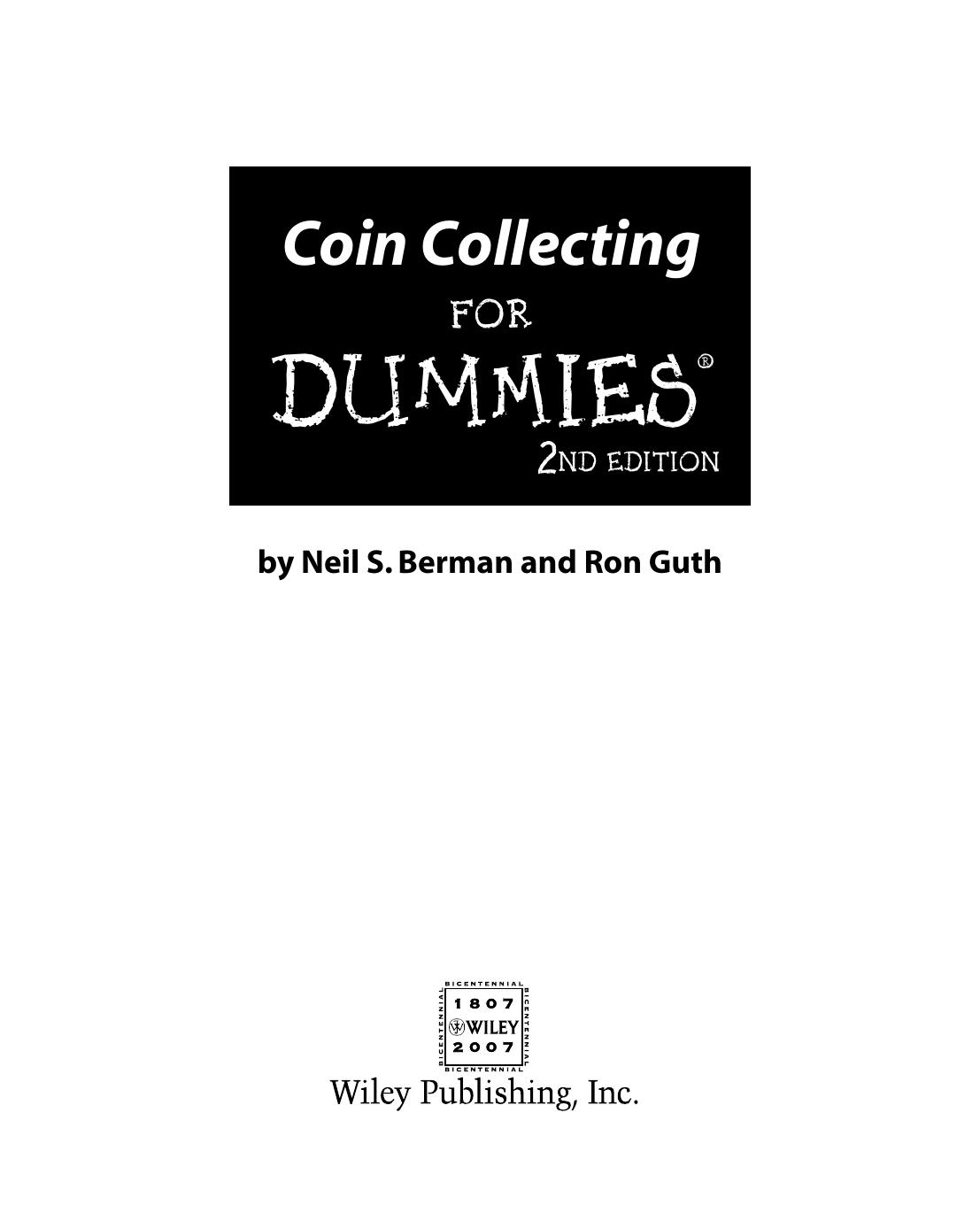Coin Collecting for Dummies