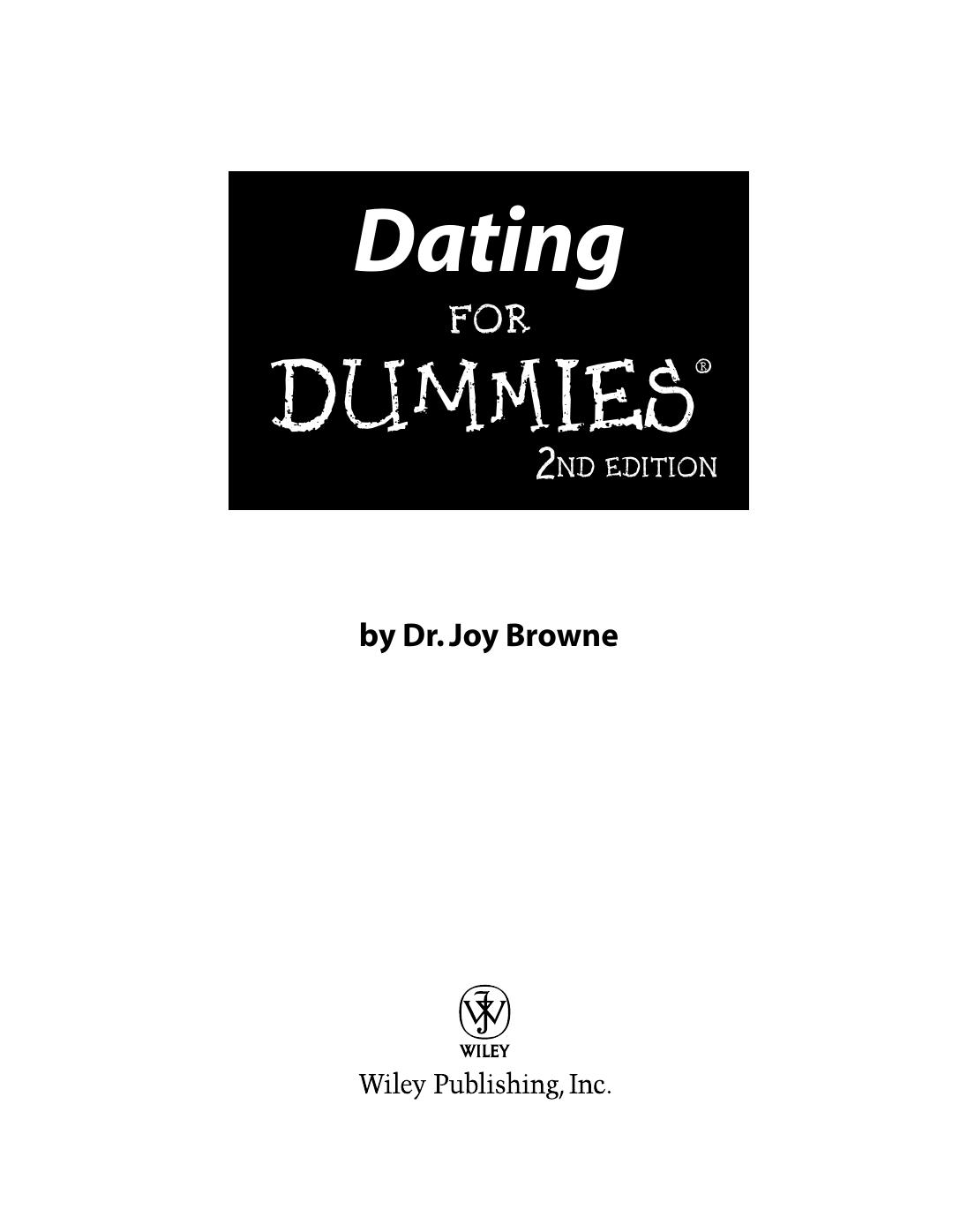 Dating for Dummies