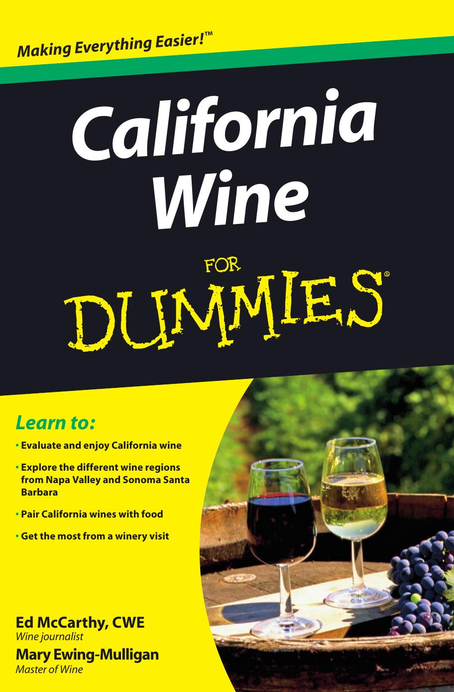 California Wine for Dummies